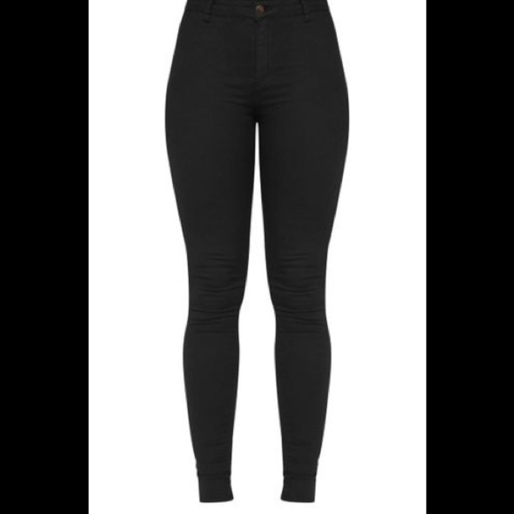 Tall Black Super Stretch Skinny Jeans #11